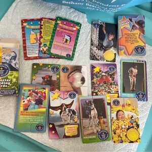 2006 Wendy’s Restaurant Kids Meal Toys Guinness World Records Collector Cards